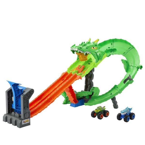 Produktbild: Hot Wheels Monster Trucks Drachenangriff