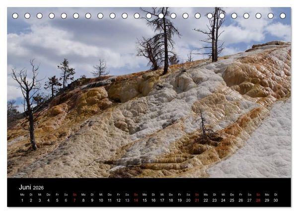 Produktbild: USA Highlights 2026 (Tischkalender 2026 DIN A5 quer), CALVENDO Monatskalender