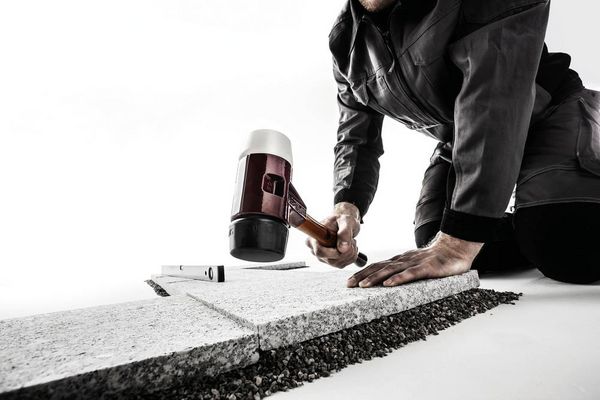 Produktbild: Halder SIMPLEX 3027.040 Schonhammer ergonomischer Griff, mittelhart 635g 325mm 1St.