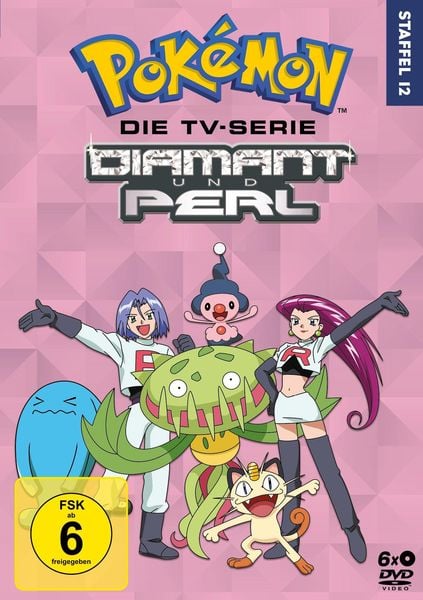 Produktbild: Pok&eacute;mon - Die TV-Serie: Diamant und Perl - Staffel 12 [6 DVDs]