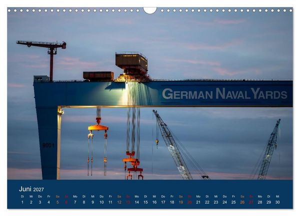 Produktbild: Das Wahrzeichen der F&ouml;rdestadt (Wandkalender 2027 DIN A3 quer), CALVENDO Monatskalender