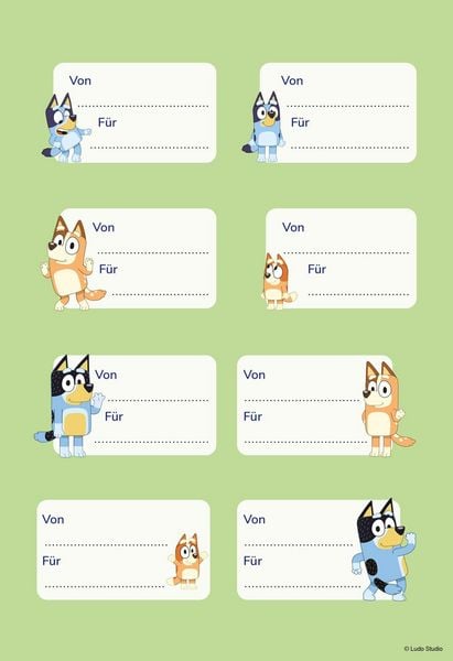 Produktbild: Bluey: Mein lustiger Kindergartenblock