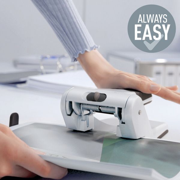 Produktbild: LEITZ&reg; extrastarker Registraturlocher 5180, grau