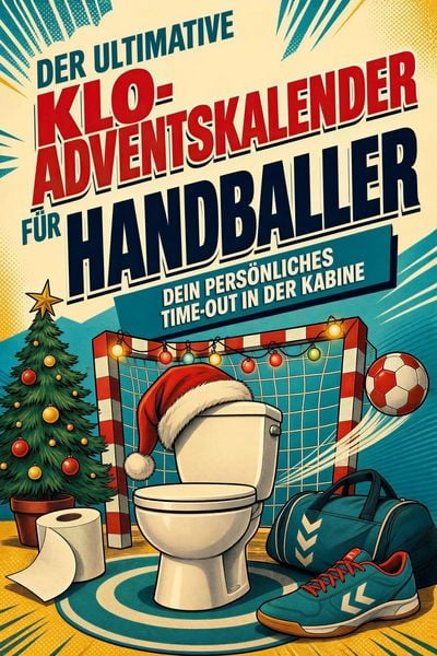 Produktbild: Der ultimative Klo-Adventskalender f&uuml;r Handballer