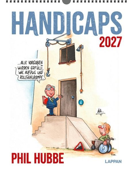 Produktbild: Handicaps 2027: Monatskalender f&uuml;r die Wand
