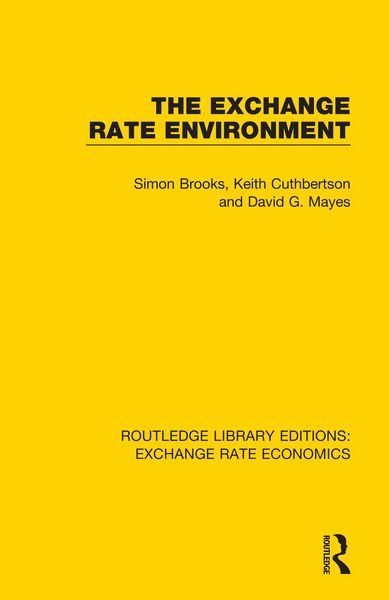 Produktbild: The Exchange Rate Environment