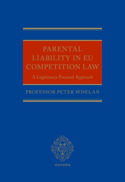 Produktbild: Parental Liability in EU Competition Law