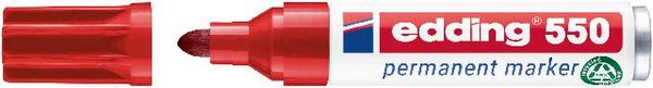 Produktbild: EDDING&reg; Permanent Marker 550, rot