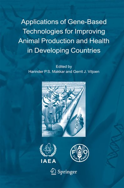 Produktbild: Applications of Gene-Based Technologies for Improving Animal Production and Health in Developing Countries