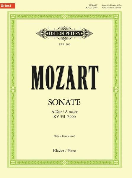 Produktbild: Sonate A-Dur KV 331 (300i)
