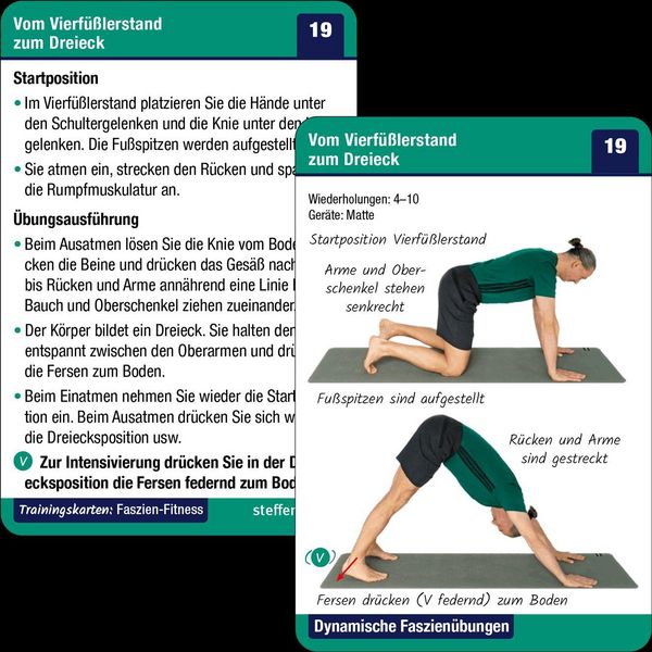 Produktbild: Trainingskarten Faszien-Fitness