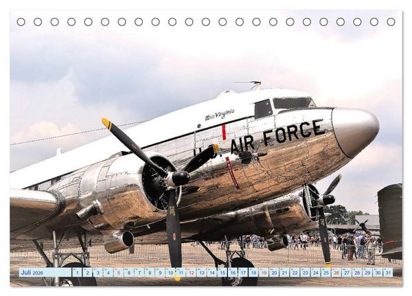 Produktbild: R&uuml;ckkehr der Rosinenbomber (Tischkalender 2026 DIN A5 quer), CALVENDO Monatskalender