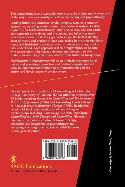 Produktbild: Developments in Psychotherapy