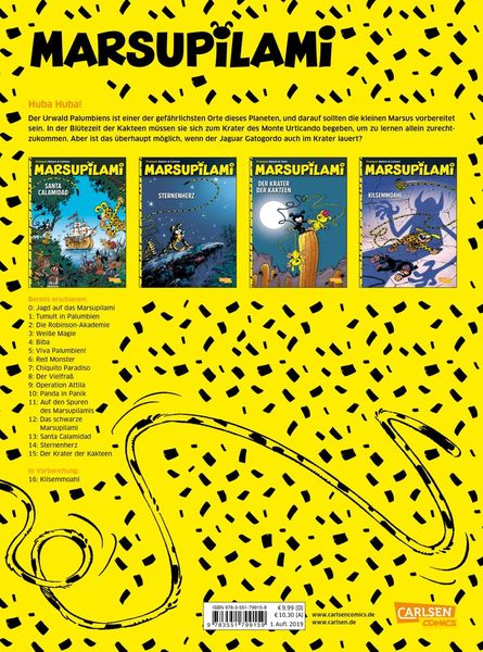 Produktbild: Marsupilami 15: Der Krater der Kakteen