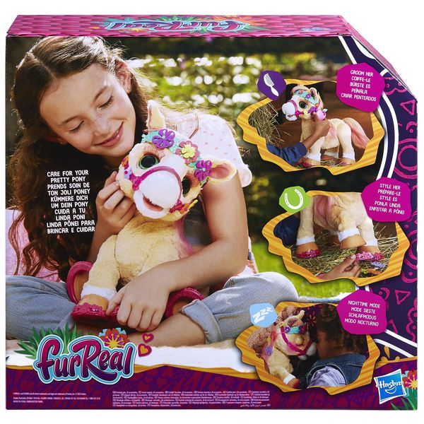 Hasbro F43955L0 - FurReal Cinnamon, Mein stylisches Pony, interaktives Tier mit 80+ Geräusche und Reaktionen