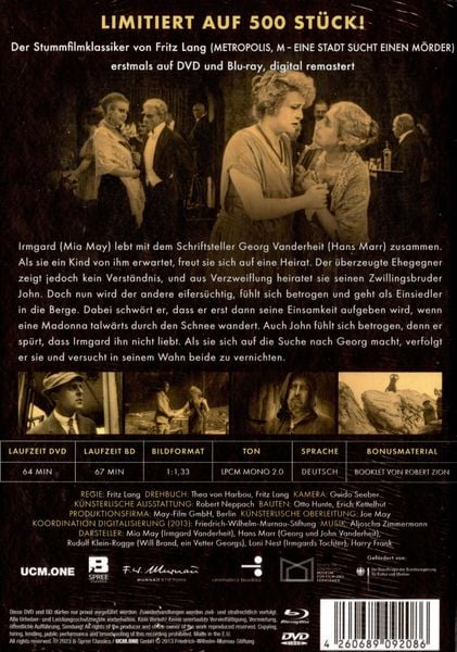 Produktbild: Das wandernde Bild - Limited Mediabook (Kinofassung, komplett restauriert, 28-seitiges Booklet, Blu-ray+DVD, auf 500 St&uuml;ck limitiert)