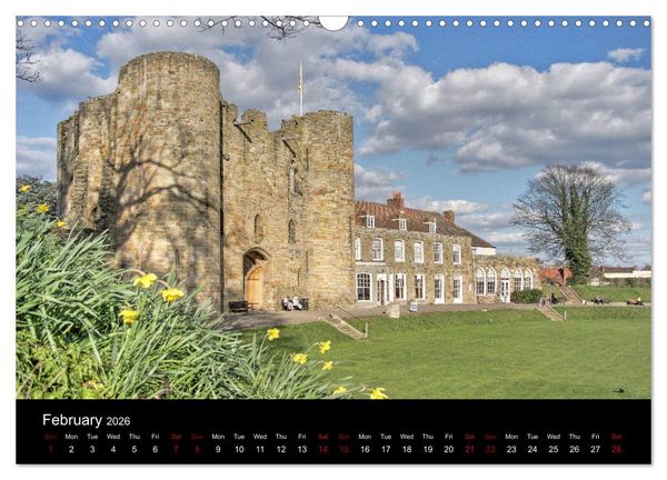Produktbild: Castles of Kent and Sussex (Wall Calendar 2026 DIN A3 landscape), CALVENDO 12 Month Wall Calendar