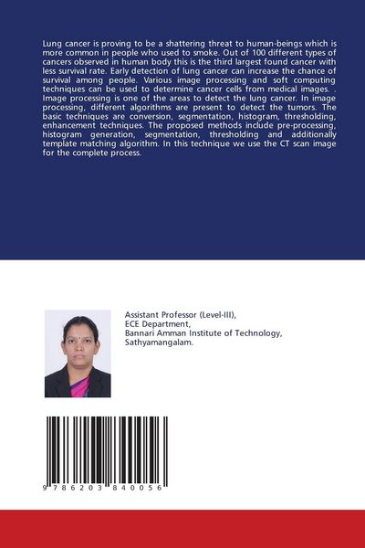Produktbild: Early Lung Cancer Detection Using Various Image Processing Techniques