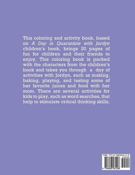 Produktbild: Jordyn's Journeys Coloring & Activity Book