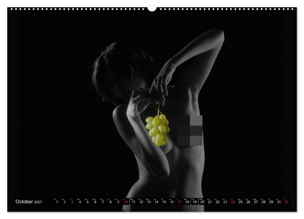 Produktbild: Fruit Nudes (High Quality Premium Wall Calendar 2027 DIN A2 landscape),CALVENDO 12 Month Wall Calendar
