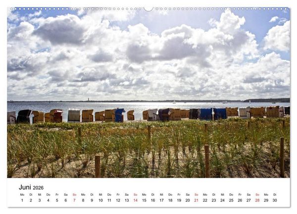 Produktbild: Strande und B&uuml;lk 2026 (hochwertiger Premium Wandkalender 2026 DIN A2 quer), Kunstdruck in Hochglanz