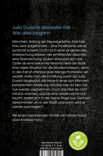 Produktbild: Julia Durant. Die junge J&auml;gerin