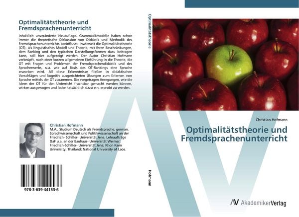 Produktbild: Optimalit&auml;tstheorie und Fremdsprachenunterricht