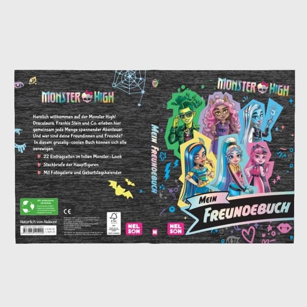 Produktbild: Monster High: Mein Freundebuch
