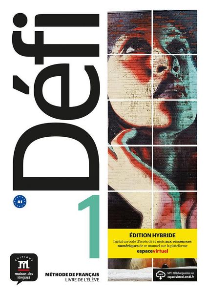Produktbild: Defi 1 - Edition hybride - Livre de l'eleve + audio MP3. A1