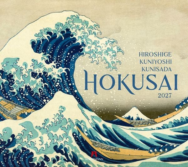 Produktbild: Hokusai Kalender 2027 | Hiroshige, Kuniyoshi, Kunisada
