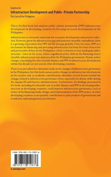 Produktbild: Infrastructure Development and Public&ndash;Private Partnership