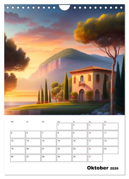 Produktbild: Sch&ouml;ne Landschaften (Wandkalender 2026 DIN A4 hoch), CALVENDO Monatskalender