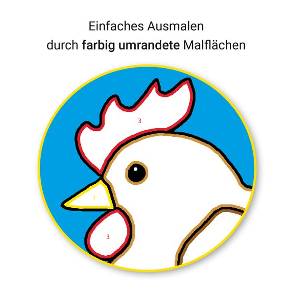 Produktbild: Malen nach Zahlen - Bauernhof