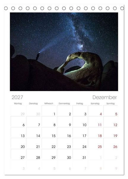 Produktbild: Tischplaner 2027 - Wild, Wild Places (A5 Tischkalender zum Aufstellen) CALVENDO
