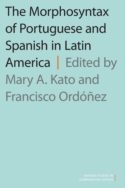 Produktbild: Morphosyntax of Portuguese and Spanish in Latin America