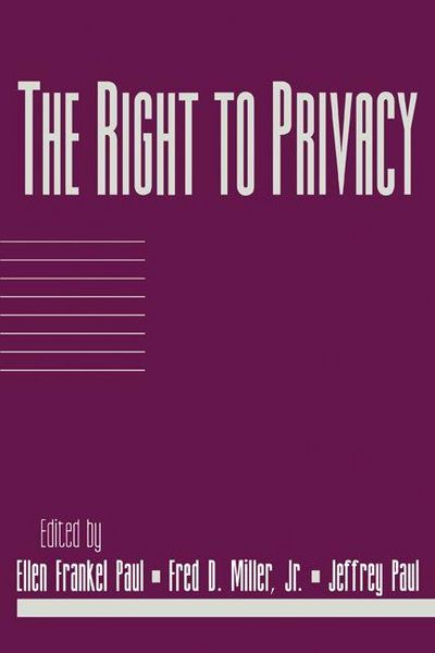 Produktbild: The Right to Privacy