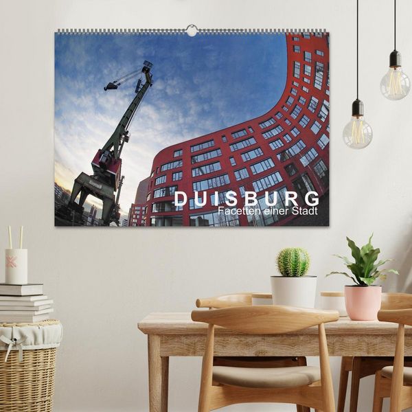 Produktbild: DUISBURG Facetten einer Stadt (Wandkalender 2026 DIN A2 quer), CALVENDO Monatskalender