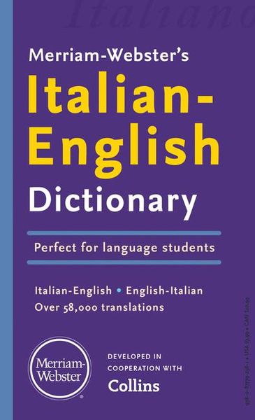 Produktbild: Merriam-Webster's Italian-English Dictionary