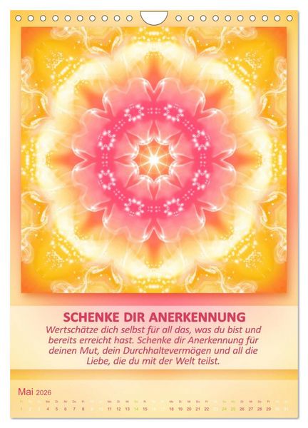Produktbild: Light Energy Mandalas - Kalender - Vol. 1 (Wandkalender 2026 DIN A4 hoch), CALVENDO Monatskalender