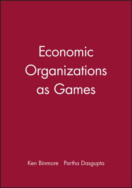 Produktbild: Binmore, K: Economic Organizations as Games