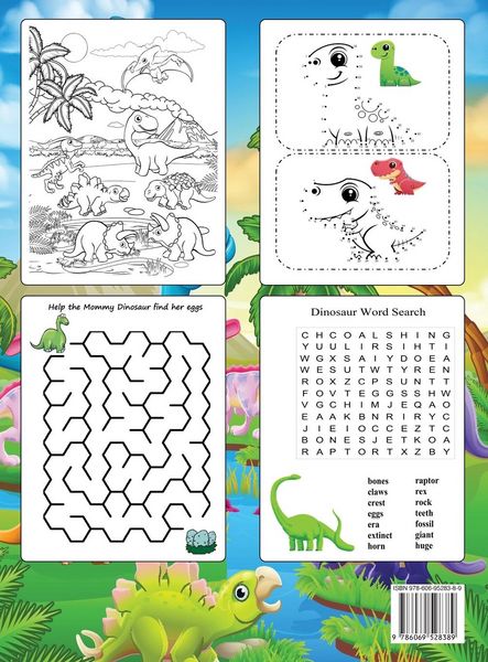 Produktbild: Dinosaur Activity Book for Kids