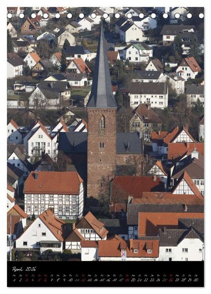 Produktbild: Wundersch&ouml;nes Lipperland (Tischkalender 2026 DIN A5 hoch), CALVENDO Monatskalender
