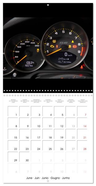 Produktbild: Porsche 911 GT3 RS 4.0 (Wall Calendar 2026 12 &times; 12 Inch) CALVENDO 12 Month Wall Calendar