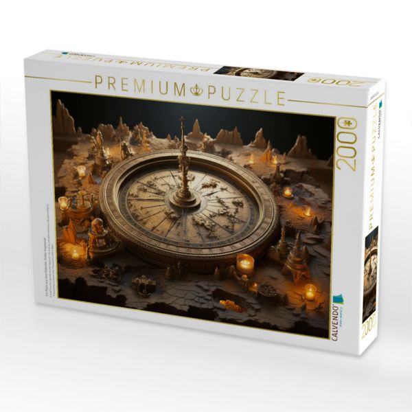 Produktbild: CALVENDO Puzzle Ein Motiv aus dem Kalender Antike Wegweiser | 2000 Teile Lege-Gr&ouml;&szlig;e 90x67cm Foto-Puzzle f&uuml;r gl&uuml;ckliche Stunden