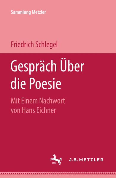 Produktbild: Gespr&auml;ch &Uuml;ber die Poesie