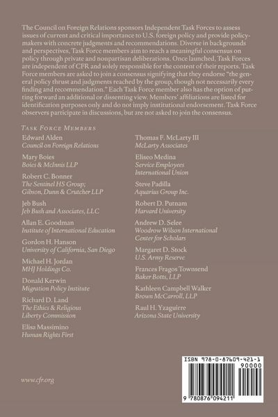 Produktbild: U.S. Immigration Policy