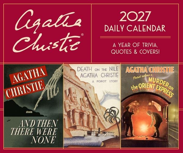 Produktbild: Agatha Christie 2027 Daily Calendar