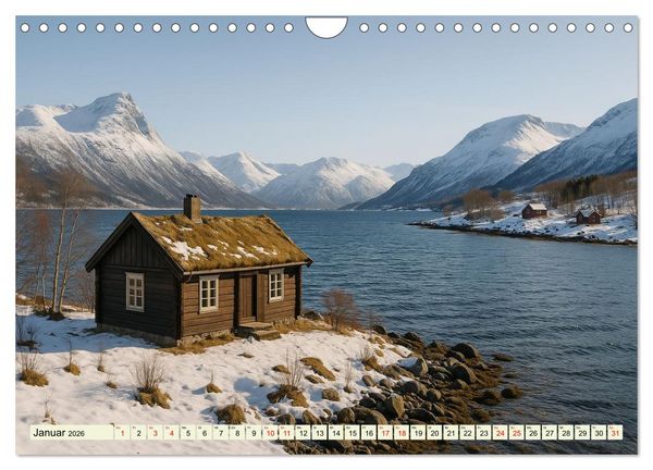 Produktbild: Paradiese der Stille - Orte zum Tr&auml;umen (Wandkalender 2026 DIN A4 quer), CALVENDO Monatskalender