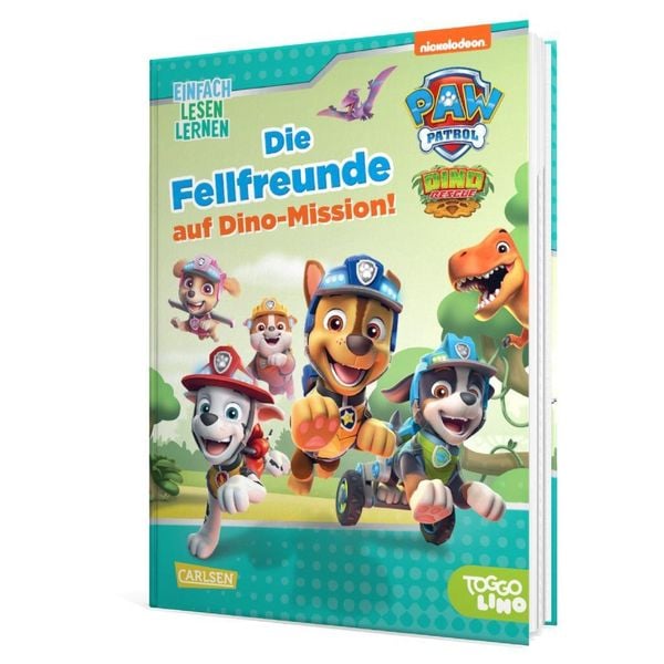 Produktbild: PAW Patrol Erstlesebuch: Die Fellfreunde auf Dino-Mission!