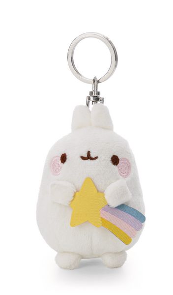 Produktbild: NICI - Schl&uuml;sselanh&auml;nger MOLANG mit Sternschnuppe 8cm